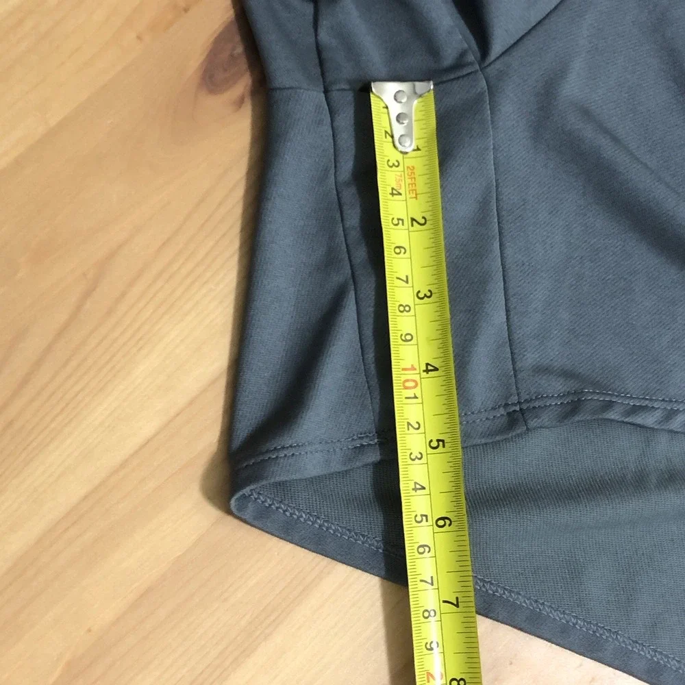 Nike Athletic Gym Running Shorts Womens XL Gray Pink Outdoor Swoosh